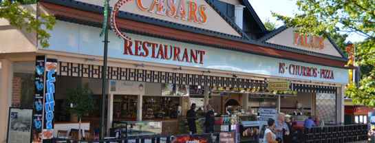 Bakken Cafe Is Fastfood Caesars Palads Grill Isbar Facade