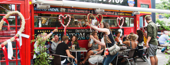 Bakken Pub Bar London Pub Bussen Gruppe Voksen Stemning Øltour Terrasse Hygge