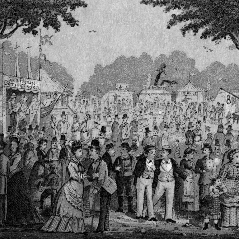 Bakkens Historie En søndag eftermiddag på Dyrehavsbakken i 1800-tallet