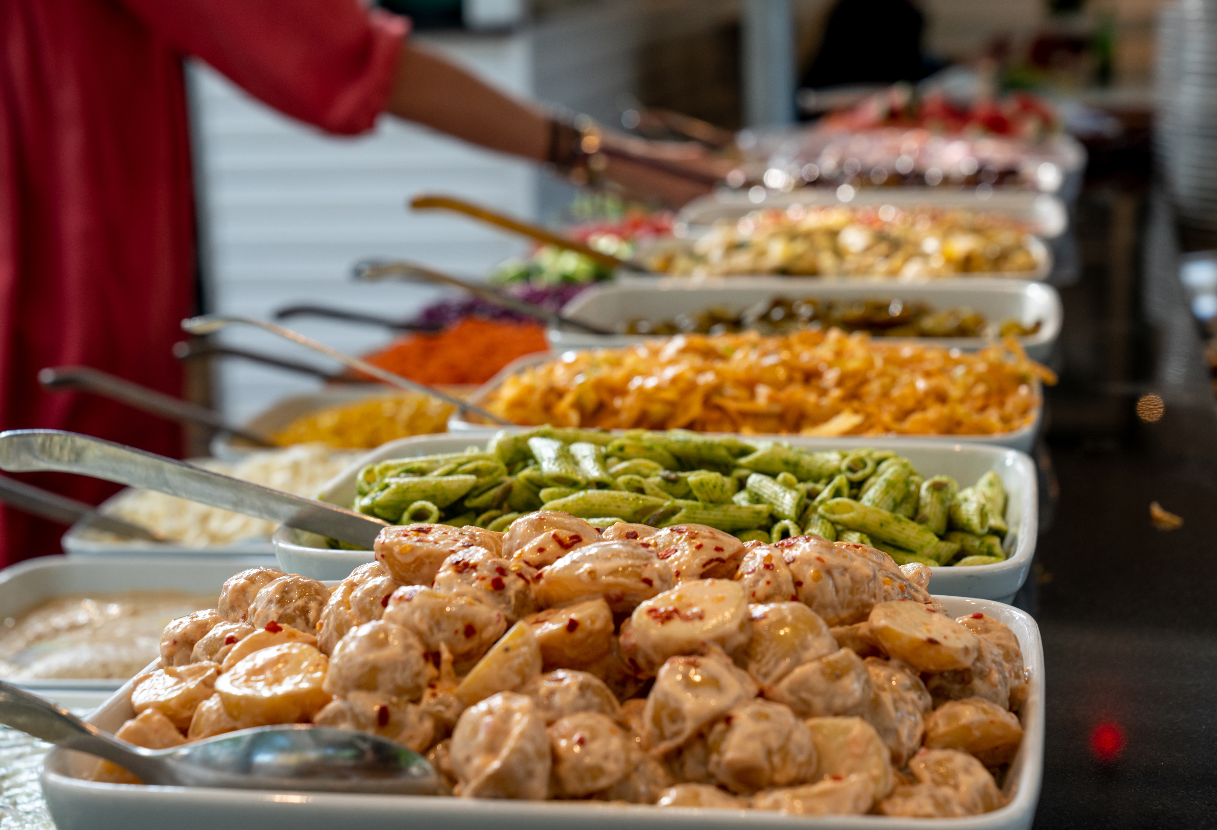 Mad Buffet Salat Skovly Restaurant Bakken