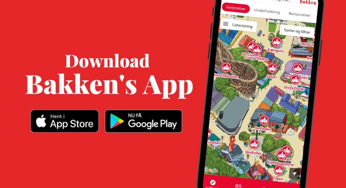 Download Bakkens App og få mest muligt ud af dit besøg
