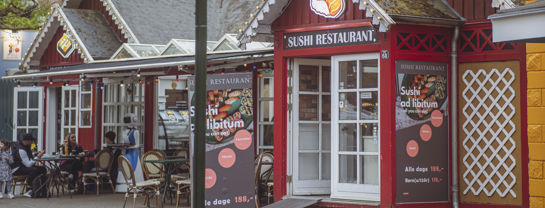 Sushi Restaurant Facade 2024